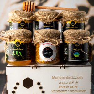 مجموعة 6 انواع عسل طبيعية